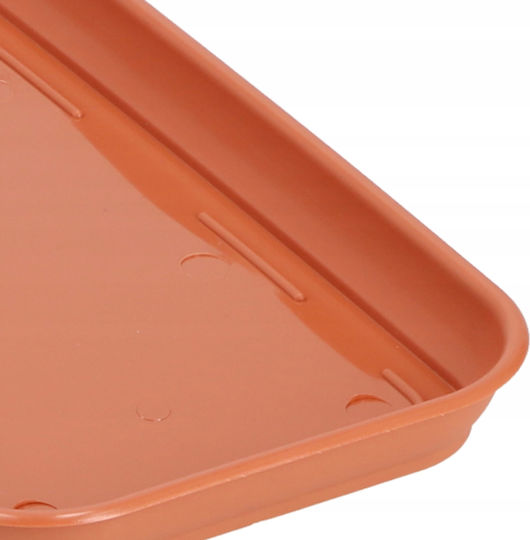 Kadax Plastic Orange Pot Plate 31520