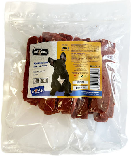 Hau & Miau Dog Treats Stick for Dogs with Beef 500gr
