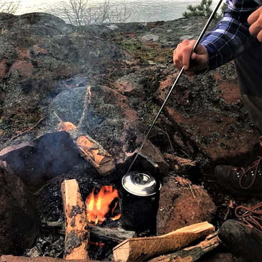 Дървена Тръба За Разпалване На Огън Bushcraft