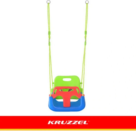 Kruzzel Κούνια με Ζώνη Ασφαλείας Μπλε