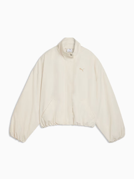 Women's Jacket for Winter Ecru