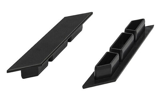 Newplan Deck fencing Plastic Cap for Garden Flooring 1.2x1.2cm