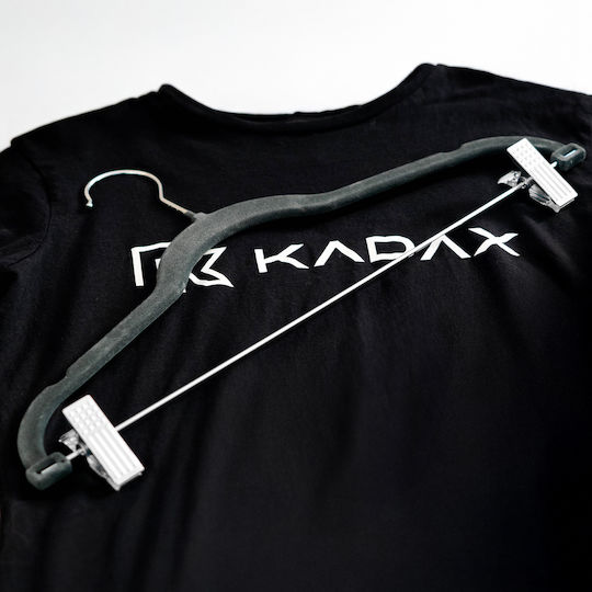 Kadax Wardrobe Hanger for Pants Plastic Gray 38536 3 Pieces