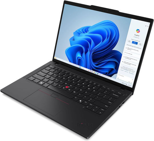 Lenovo ThinkPad T14 Gen 5 14" IPS FHD+ Тъчскрийн (Ultra 5-135U/48GB/256GB SSD/W11 Pro) (Английски (САЩ) Клавиатура)