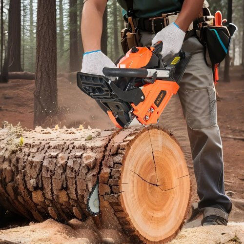 Vevor Gasoline Chainsaw 5.6kg with Blade 35.56cm and Easy Start