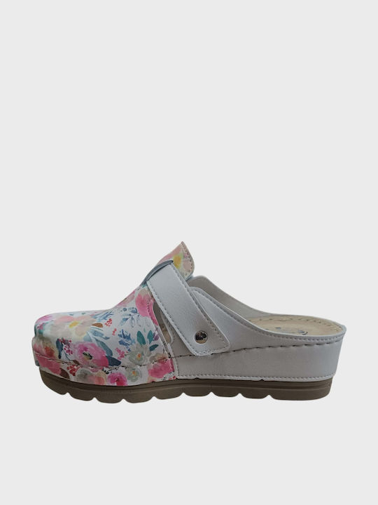 Comfort Way Shoes Γυναικεία Δερμάτινα Ανατομικά Σαμπό
