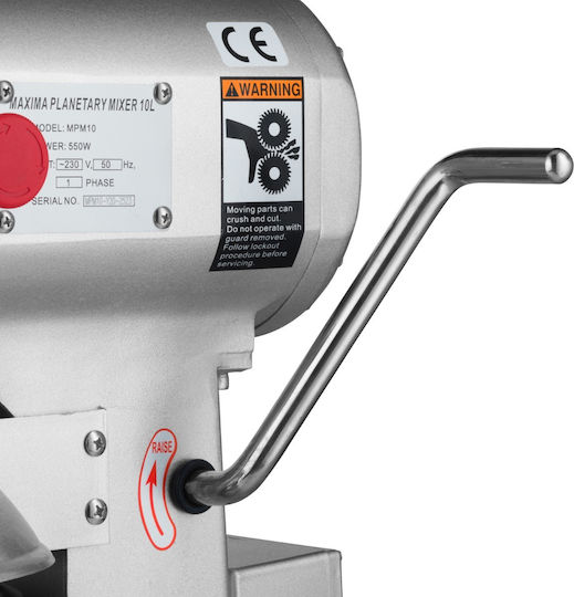 10-Liter Planetary Mixer 550 W