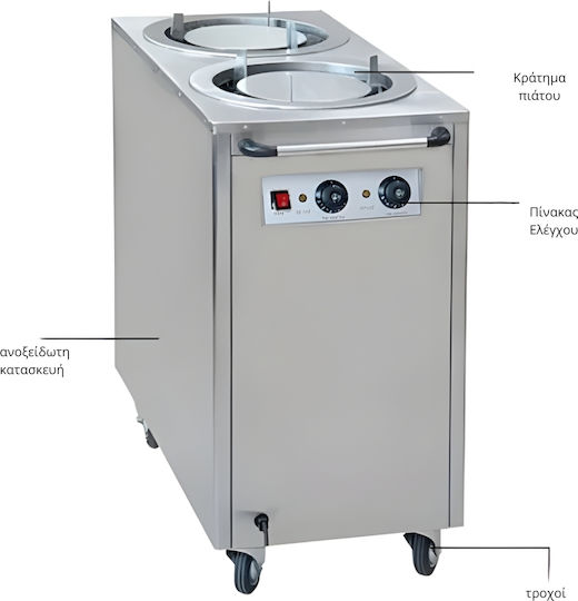 Dynamic Heating Surface for Buffet with Power 800W