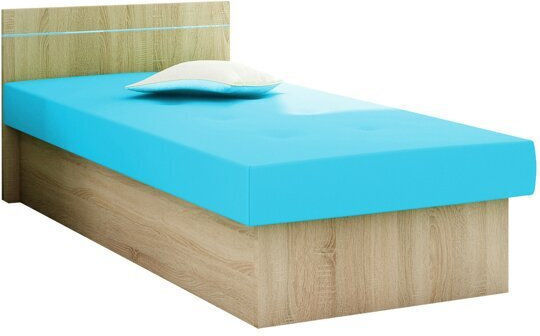 Dover 101 Pat Single cu Spațiu de Stocare și Saltea 80x190cm Dover 101 Pat Single cu Spațiu de Stocare și Saltea 80x190cm