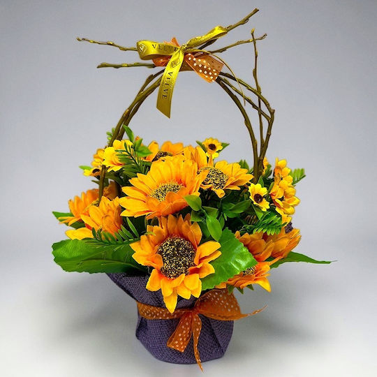 Sunflower Delight Set Blumenkorb Elegantes Journal Mionetto Prosecco Toffifee