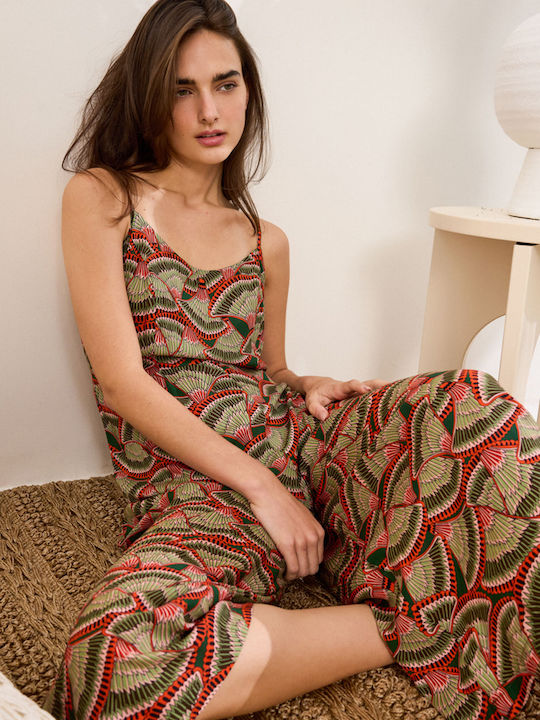 Women’s One-piece Jumpsuit Green