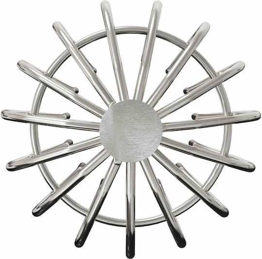 Vidaxl Φύλλο Προστασίας Γαμμάτων 8 Pcs Ασημί 110 Mm Ανοξείδωτο Ατσάλι