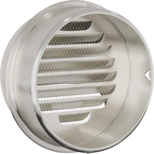 Vidaxl Ventilation Lids 2 Pcs Silver 200 Mm Stainless Steel