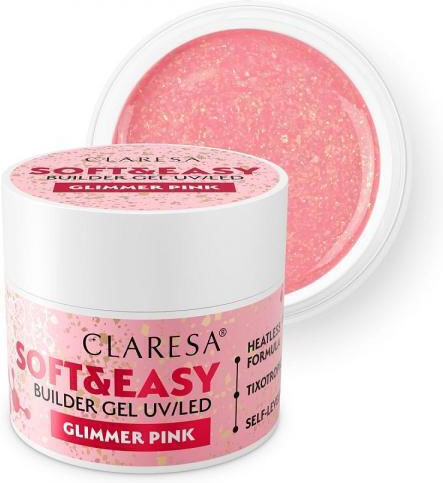 Claresa Builder Gel False Nail Pink 90gr