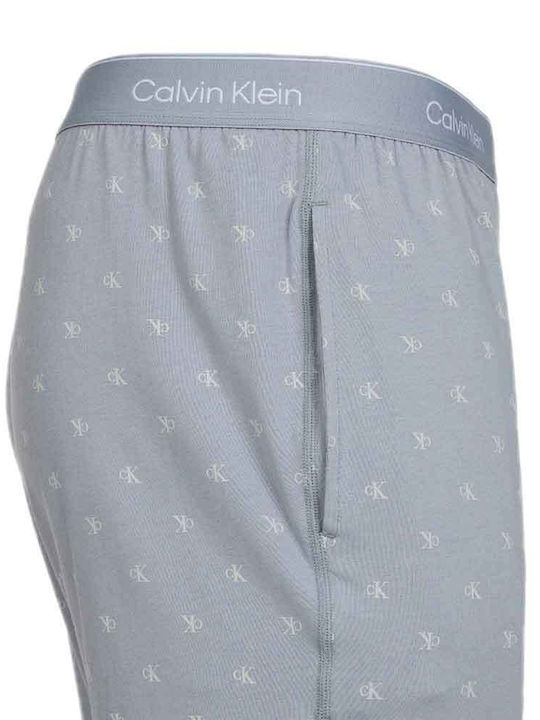 Calvin Klein Καλοκαιρινή Ανδρική Πιτζάμα Γκρι