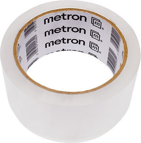 Metron Metron Verpackungsfolie Geräuscharm 48mm x 50m Transparente