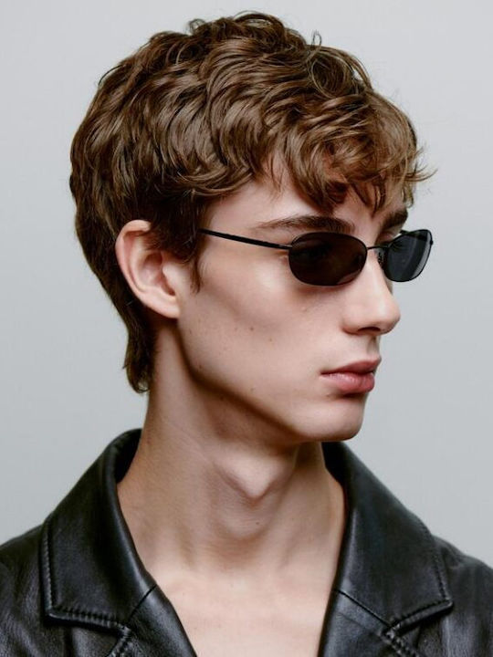 A.Kjaerbede Unisex Sunglasses With Black Frame And Black Lens KL2508-001