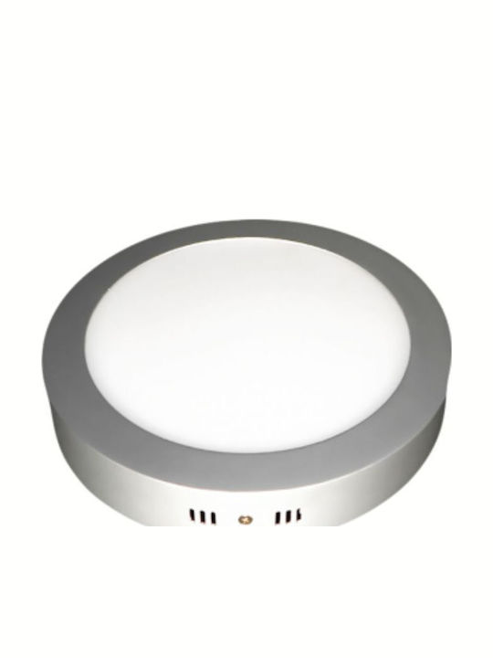 Atman Rund Draußen LED Panel 20W mit Natürliches Weiß Licht 4000K