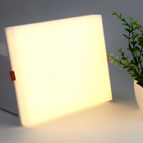 Atman Panel Квадрат Вграден LED Панел 18W с Неутрално бяло Светлина 4000К
