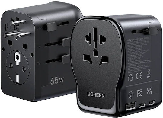 Ugreen Adaptor Priză de la Universal în Universal