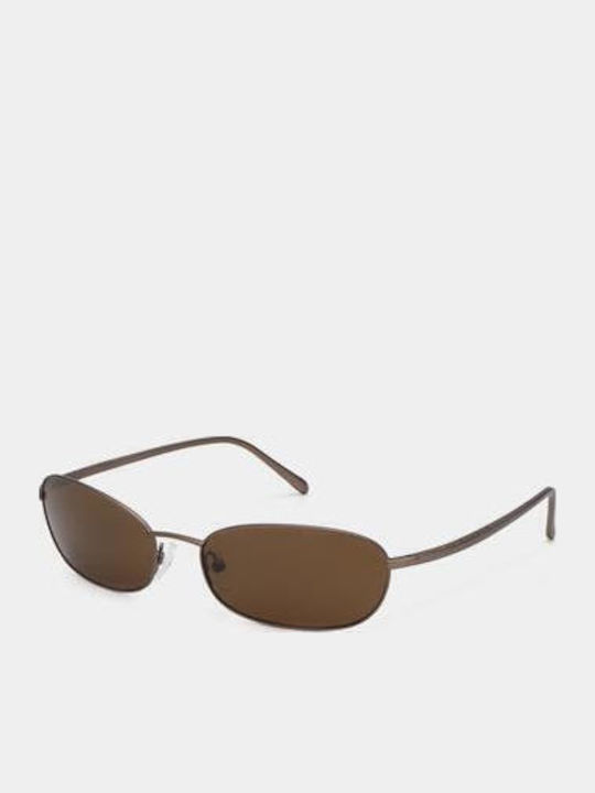 A.Kjaerbede Unisex Sunglasses With Brown Frame KL2508-003