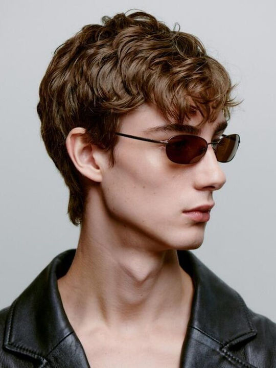 A.Kjaerbede Unisex Sunglasses With Brown Frame KL2508-003