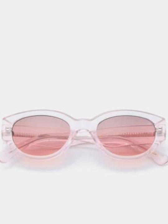 A.Kjaerbede Pink Sunglasses With Frame A.Kjaerbede Pink Sunglasses With Frame