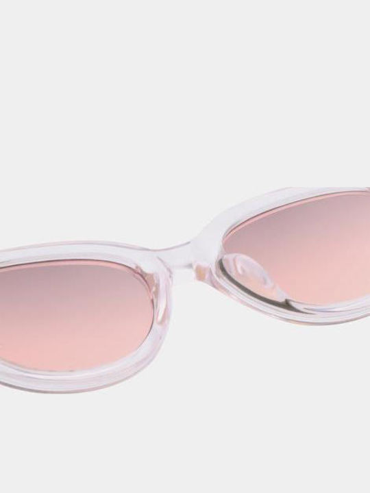 A.Kjaerbede Unisex Sunglasses With Pink Frame And Pink Lens KL18315-23
