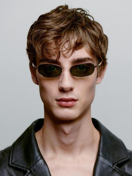 A.Kjaerbede Unisex Sunglasses with Gold Frame KL2508-007