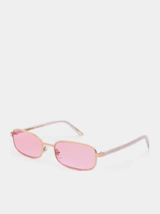 A.Kjaerbede Unisex Sunglasses With Pink Frame And Pink Lens KL2506-005