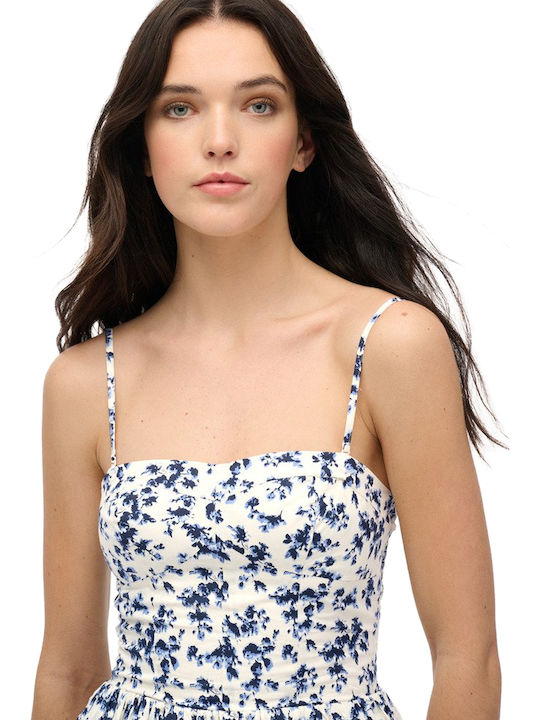 Damenkleid Sommer Mini Weiß