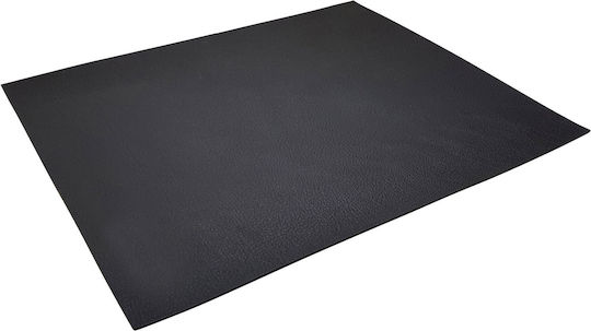 AMILA Rubber Gym Exercise Equipment Floor Mat Black 200x92x0.4cm