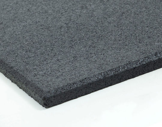 Beka Sport Rubber Gym Exercise Equipment Floor Mat Black 100x50x1.5cm
