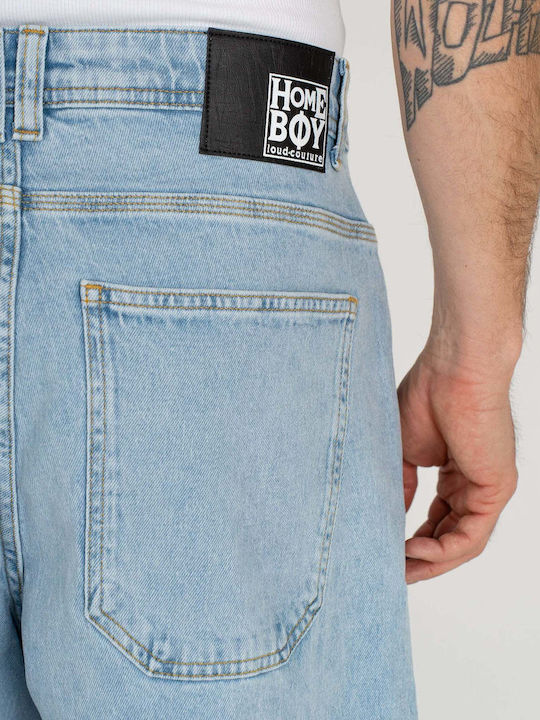 Men's Denim Bermuda Light Blue