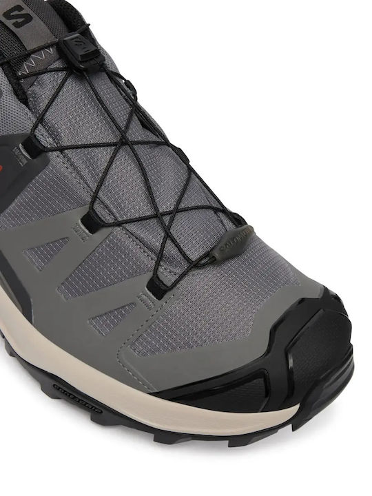 Salomon X Ultra 360 Men's Hiking Shoes Waterproof With Gore-Tex Membrane Gray