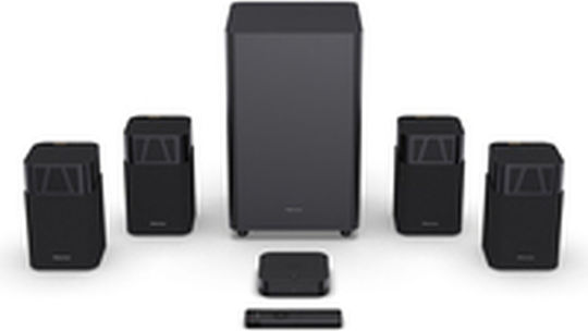 Hisense Комплект Високоговорители За Домашно Кино 4.1.2 HT SATURN Dolby Atmos Черен