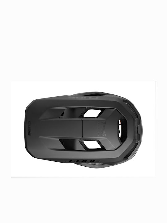 CUBE Full Face Bicycle Helmet Downhill Mountain Black