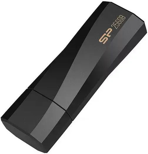 Silicon Power Blaze 256GB USB 3.2 USB Stick Black