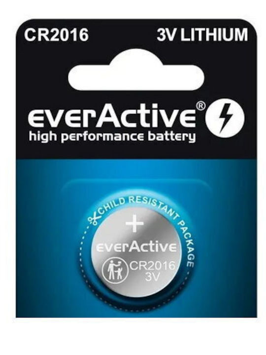 everActive Baterie Litiu Pentru Ceasuri CR2016 3V 1 Bucată