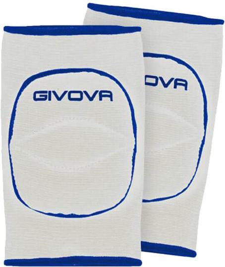 Givova GIN01-0302 Volleyball-Kniepolster Erwachsene / Kinder Weiß