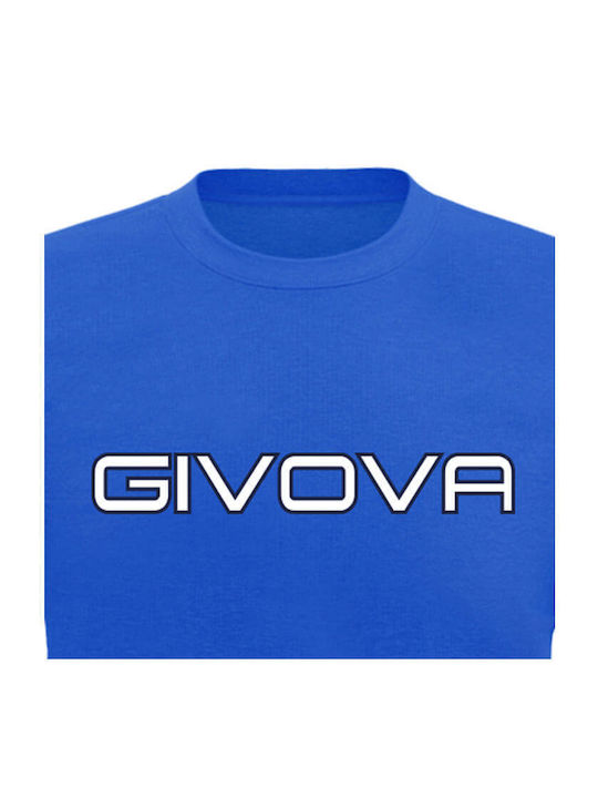 Spot Polo Bluza Sport Cu Mânecă Scurtă Albastră