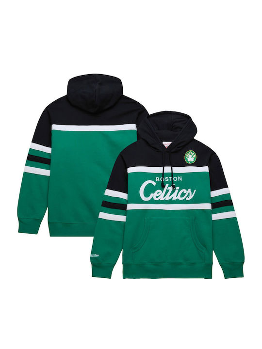 Head Coach Hoodie Celtics Мъжки Суитшърти с Качулка Зелен