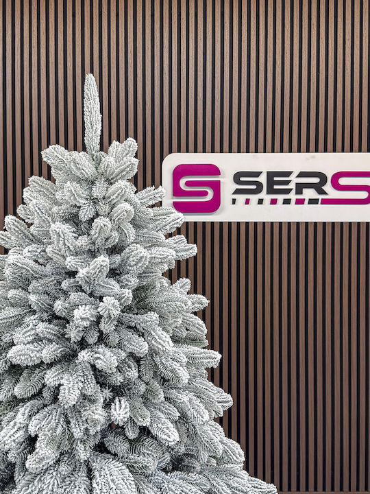 Χριστουγεννιάτικο Δέντρο Laponia Select Snow Χιονισμένο, Στολισμένο 230εκ. Μπλε