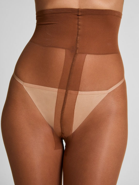 Women's Pantyhose 15 Den Brown