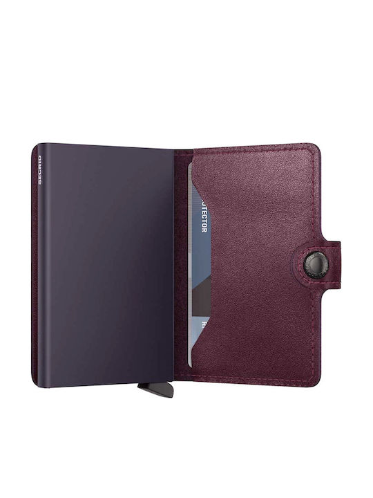 Miniwallet Original Portofel Bărbătesc Bordeaux