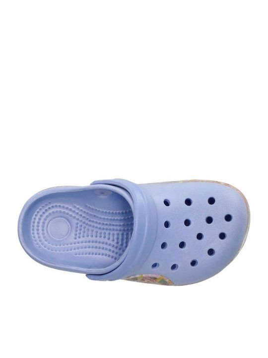 Kids Beach Clogs Light Blue