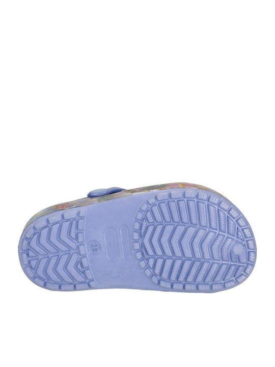 Kids Beach Clogs Light Blue