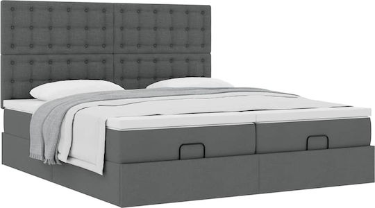 Κρεβάτι King Size με Στρώμα 180x200cm Κρεβάτι King Size με Στρώμα 180x200cm