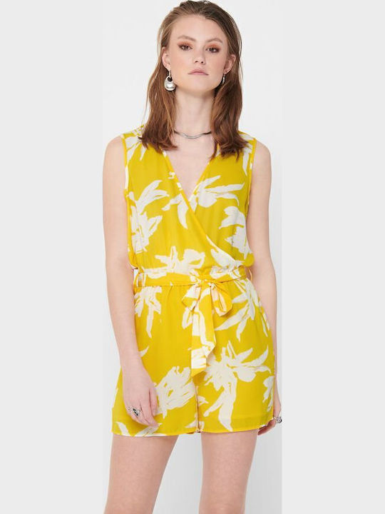 Women's One-piece Shorts Yellow/Aspen Gold
