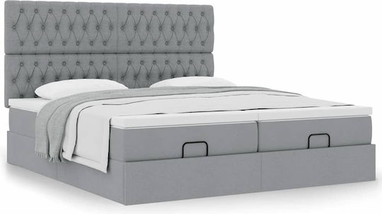 Κρεβάτι King Size με Στρώμα 200x200cm Κρεβάτι King Size με Στρώμα 200x200cm